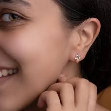 Shop Triplet Flora Diamond Hoop Earrings Online