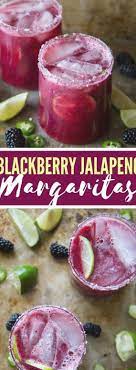 Blackberry Jalapeno Margaritas Drinks Cocktails Jalapeno Margarita Yummy Drinks Recipes