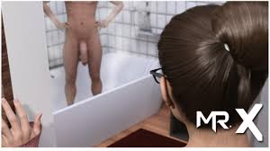 Went into the bathroom and WAS SURPRISED BY DICK SIZE [GAME PORN STORY]  4