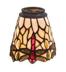 While you can take your lamp to a specialist to get it repaired before attempting to use the lamp, make sure the glue has completely set. Ceiling Fan Light Shades Replacements Dragonfly Design