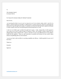 View this sample cover letter for a financial analyst, or download the financial analyst cover i am very interested in the financial analyst opportunity posted on monster. Advance Salary Request Letter For Medical Treatment Word Excel Templates