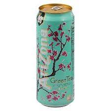 Arizona Green Tea With Ginseng And Honey 23 Oz Arizona Green Teas Green Tea Drinks Tea