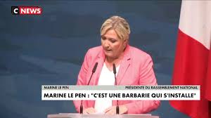 Je réponds à vos questions sur instagram en story : Marine Le Pen C Est Une Veritable Barbarie Qui S Installe Cnews