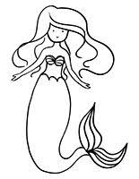 If you have a young girl, choose a simple mermaid coloring sheet. Mermaid Coloring Pages The Best Ideas For Kids Mermaid Coloring Pages Mermaid Crafts Mermaid Coloring
