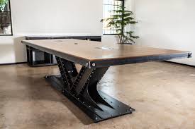This High End Conference Room Table Will Complete The Decor Of Any Luxury Office Decor Rustic Furniture Custom Industrial Furniture Unique Furniture Pieces