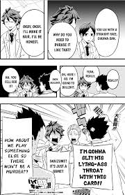 The volleyball team of aoba johsai high is very competent and is classified under the top prefectures. Translation Central With A Dash Of Fic Haikyuubu Chapter 29 Seijoh Plays Cards