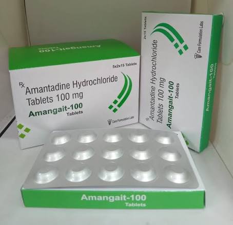 Amantadine Hydrochloride Tablets, 100 mg at ₹ 251/strip in New Delhi | ID: 2855397865012