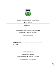 Kolon ( usus besar ) berfungsi menyerap air yang berlebihan dan membentuk tinja ( najis ). Modul Pdpr Pj Tahun 5 Flip Ebook Pages 1 8 Anyflip Anyflip