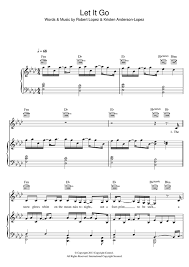 Let It Go Sheet Music Idina Menzel Piano Vocal Guitar Sheet Music Digital Sheet Music Sheet Music Direct