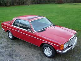 Beautiful Rare And Distinguished This Signal Red W123 Coupe Is Available From W123 World With A Full Warranty It Comes With A Coupe Leather Interior Leather
