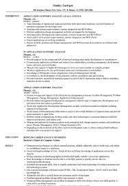 Browse 1,557 resume examples for any profession. Application Support Analyst Resume Samples Velvet Jobs