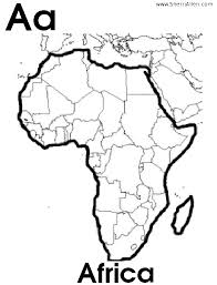 Maybe you would like to learn more about one of these? Africa Map Coloring Pages Coloring Home