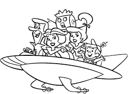 Jetsons 6 Coloring Page Coloring Pages Cartoon Coloring Pages The Jetsons
