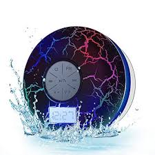 Wireless Bluetooth Shower Speakers Kgg Ipx7 Waterproof Portable Bluetooth Speakers Fm S In 2020 Shower Bluetooth Speaker Shower Speaker Bluetooth Speakers Portable