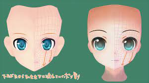 mmd ひたすら人様のモデルのポリ割りを眺める 第一回 mmd用モデリングについて覚書 モデリング 3d キャラクター キャラクターデザイン