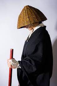 Japanese Monk Kasa Hat For Cosplay Japanese Monk Japanese Cosplay Japanese Outfits