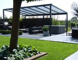 vrijstaande overkapping carport 6mx4m terrasoverkappingen carports en glazen schuifpanelen terrasoverkapping landschapsarchitectuur ontwerp tuinoverkapping
