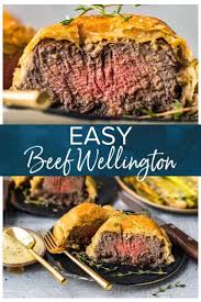 This Easy Beef Wellington Recipe For Two Is Perfect For A Date Night Or Dinner Party Individual Be In 2020 Beef Wellington Recipe Easy Beef Wellington Wellington Food