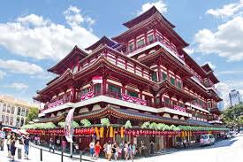 A visit can easily be combined with a stroll around the streets of chinatown. Beautiful View Of Buddha Tooth Relic Temple And Museum Picture