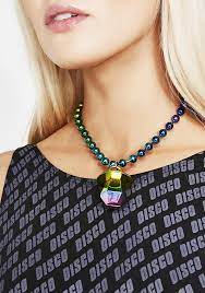 Pop That Candy Rainbow Necklace Pop Jewelry Rainbow Necklace Ring Pop