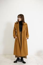 ビクーニャ 100％ ビキューナ ロング トレンチコート【Mサイズ(13号)】【1点物】レディース キャメル 冬 トレンチコート 希少 高級 神の繊維  - 【SJ ONLINE STORE】- プレゼント＆ギフトのギフトモール