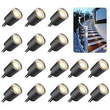Recessed Led Deck Light Kits With Black Protecting Shell F32mm Smy Led In Ground Outdoor Landscape Ligh Led Deck Lighting Deck Lighting Led Landscape Lighting