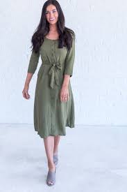Wistful Thinking Olive Dress Fall Dress Outfit Cute Dresses Women Dresses Classy