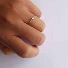 Pin By Temi Adamolekun On Put A Ring On It Tiny Diamond Ring Small Engagement Rings Everyday Diamond Ring