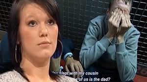 'It's a mess!': Mother who slept with two COUSINS is berated by Jeremy Kyle  before baby DNA results