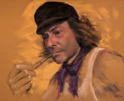 Glad to have had some Sunday time to draw Garrick Ollivander.