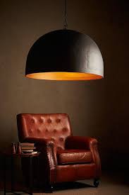 Noir Gold Interior Dome Pendant Lighting Interior Pendant Lighting Gold Interior