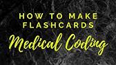 Plus, deciding to make your own flash cards gives you the ability to customize them and make them better. Using Flashcards To Learn Medical Terminology Youtube