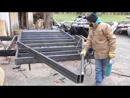 Here's how my workspace layout looked like while i was editing the trailer. Frame Tongue Layout Urban Logging Trailer Build Pt 2 Youtube