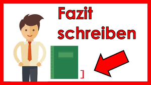 In dem schlussteil wird der hauptteil kurz zusammengefasst und der/die studierende o.ä. Fazit Schreiben Fur Deine Hausarbeit Bachelorarbeit 7 Grundregeln Youtube