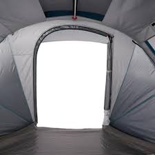 Camp creek 6 sage/rust description the camp creek 6 will provide a much larger space for that luxury feel, literally a home away from home the next time you want to get away. Inflatable Camping Tent Air Seconds 4 1 F B 4 Person 1 Bedroom Decathlon