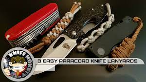 Paracord lanyards are great because they help you hold on to your valuable and frequently used items especially when you are in the outdoors and you don't want a situation where these items or gear are falling from your grip or are difficult to reach at a. 3 Easy Ways To Add A Paracord Knife Lanyard Youtube