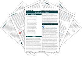 Welcome to the land of symbols, imagery, and wordplay. The Road Not Taken Poem Summary And Analysis Litcharts
