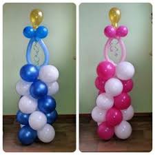 How to make a balloon quad. 130 Baby Shower Balloon Decor Ideas In 2021 Balloons Baby Shower Baby Shower Balloons