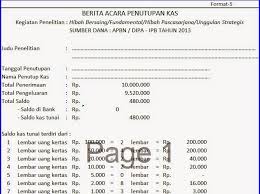 Hasil format tabel laporan keuangan. Download Contoh Laporan Keuangan Format Excel Simfoni Senja