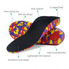 Orthopedic Insoles Kid Orthotics Flat Foot Health Sole Pad for Shoes Insert  Children Arch Support Insoles for Plantar Fasciitis - AliExpress
