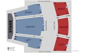 Ames Center Proscenium Main Stage Hall Seating Chart