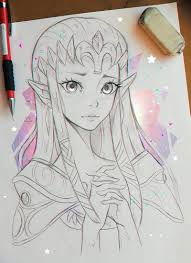 Ramon On Twitter Zelda Art Anime Sketch Anime Drawings