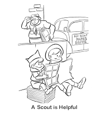 The cub scout coloring pages depict the twelve core values of positive aitude, citizenship, resourcefulness, respect, responsibility, compassion, cooperation. Cub Scout Coloring Pages Printable Free Beautiful Scenery Coloring Home
