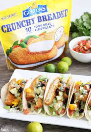 And the classic crunchy breadcrumb coating provides the perfect crispy contrast to the tender, flaky fish. Baja Fish Tacos Recipe With Gorton S Crunchy Breaded Fillets
