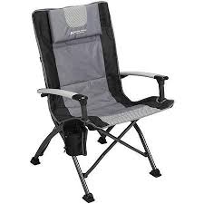 Ozark Trail Folding High Back Chair With Head Rest Fuchsia Walmart Com Camping Chairs Outdoor Chairs Folding Camping Chairs