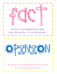 Here are 5 examples of opinion marking signals: Facts Vs Opinions Examples Games Activities Video Lesson Transcript Study Com