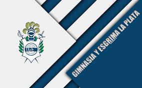 Club de gimnasia y esgrima la plata (spanish pronunciation: Download Wallpapers Gimnasia Y Esgrima La Plata Argentine Football Club 4k Material Design White Blue Abstraction La Plata Argentina Football Argentine Gimnasia La Plata Futbol Argentino Esgrima