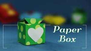 See full list on wikihow.com Paper Gift Box Diy How To Make A Paper Box With Heart Sticker For Valentine Gift Youtube