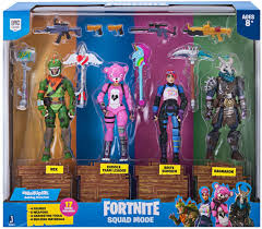 Find great deals on ebay for fortnite action figure. Amazon Com Fortnite Squad Mode 4 Figure Pack Series 1 Toys Games