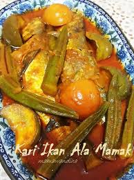 Kari ikan sememangnya antara menu masakan kegemaran saya. Dari Dapur Madihaa Kari Ikan Ala Mamak